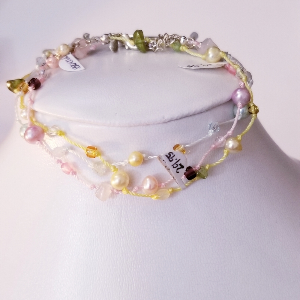 3 Baked Beads beaded bracelets